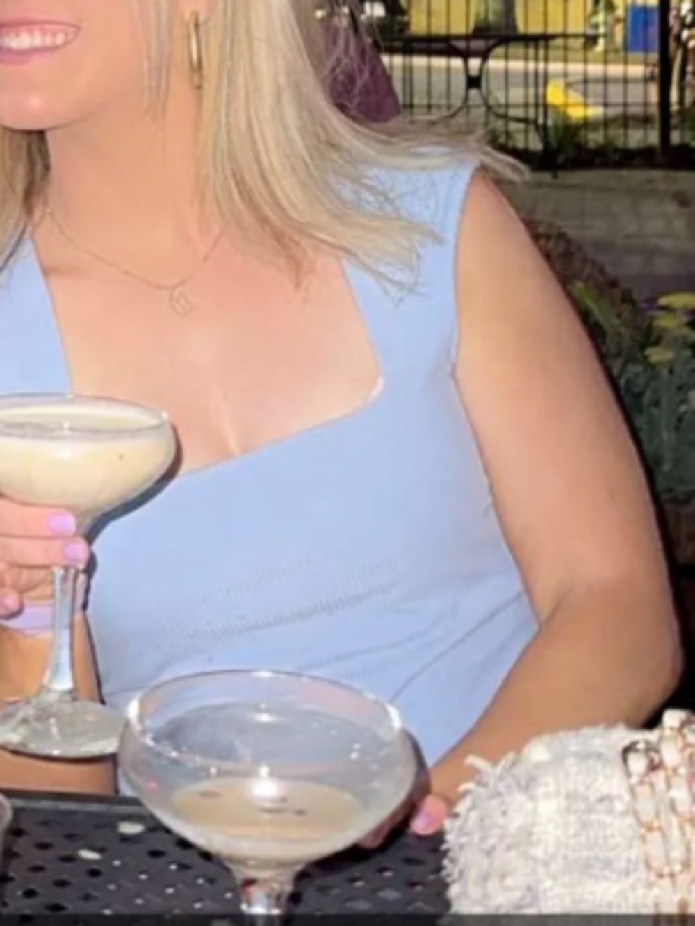 Lulus Light Blue Bodysuit